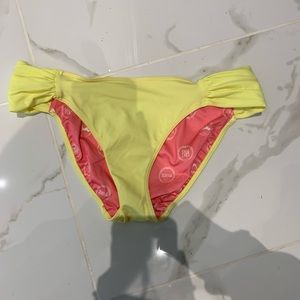 Yellow bikini bottoms
